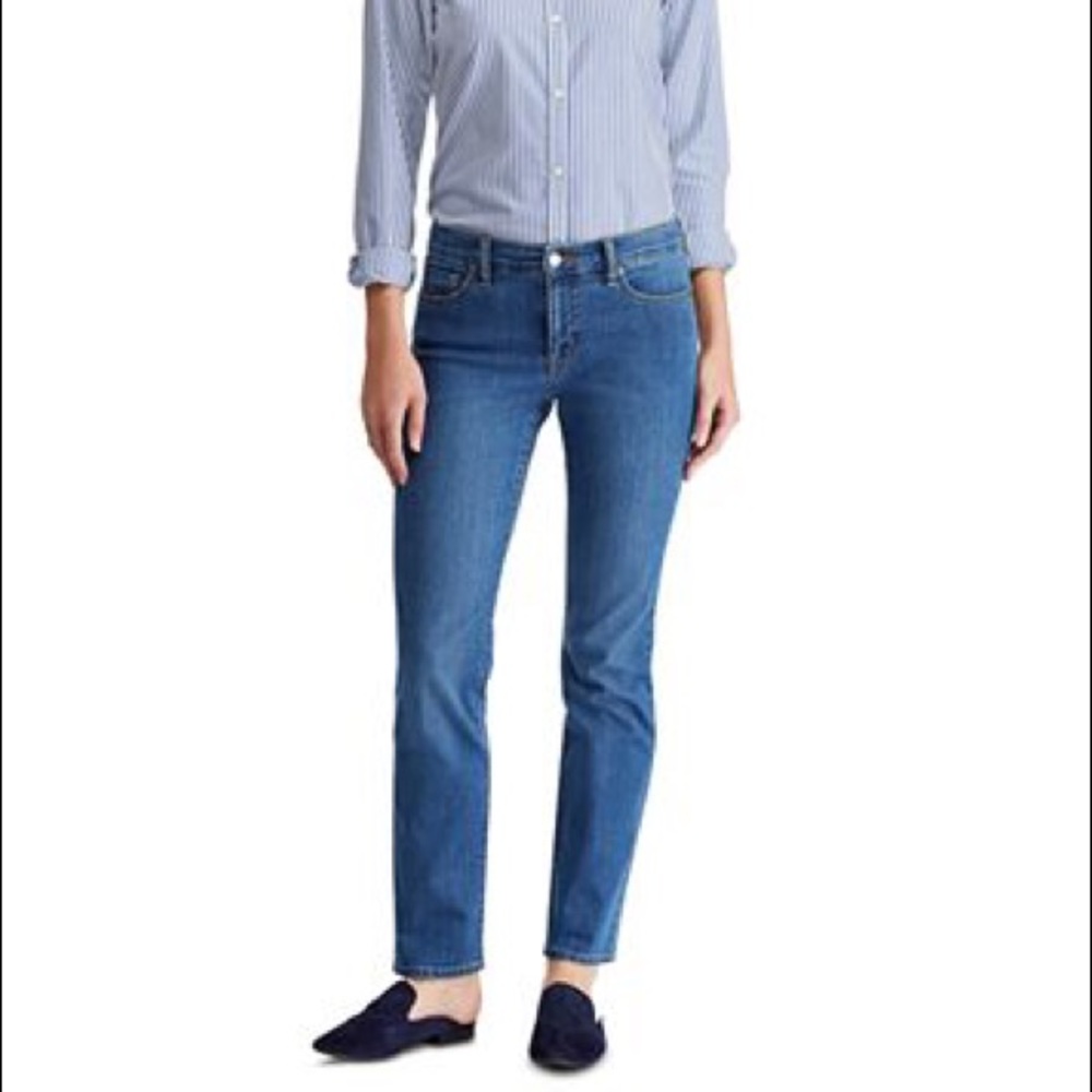 RLL Petite Modern Straight Curvy Jean